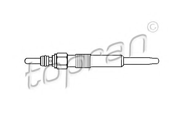 TOPRAN 107 119 Свеча накаливания для SEAT LEON (Сеат Леон) TOPRAN 107 119 Свеча накаливания для SEAT LEON (Сеат Леон)