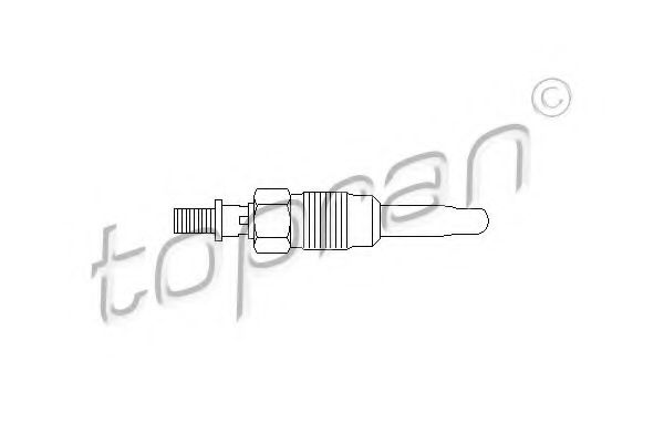 TOPRAN 107 117 Свеча накаливания для VOLKSWAGEN JETTA (Фольксваген Жэтта) TOPRAN 107 117 Свеча накаливания для VOLKSWAGEN JETTA (Фольксваген Жэтта)