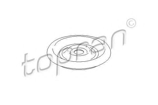 TOPRAN 205 465 Опора стойки амортизатора для OPEL OMEGA A (Опель Омэга а) TOPRAN 205 465 Опора стойки амортизатора для OPEL OMEGA A (Опель Омэга а)