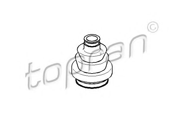 TOPRAN 205 482 Пыльник, приводной вал для OPEL ZAFIRA A (Опель Зафира а) TOPRAN 205 482 Пыльник, приводной вал для OPEL ZAFIRA A (Опель Зафира а)