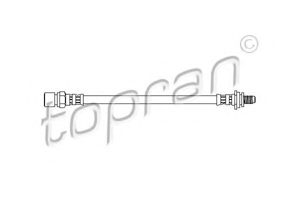 TOPRAN 200 924 Тормозной шланг для OPEL ASTRA F (Опель Астра ф) TOPRAN 200 924 Тормозной шланг для OPEL ASTRA F (Опель Астра ф)