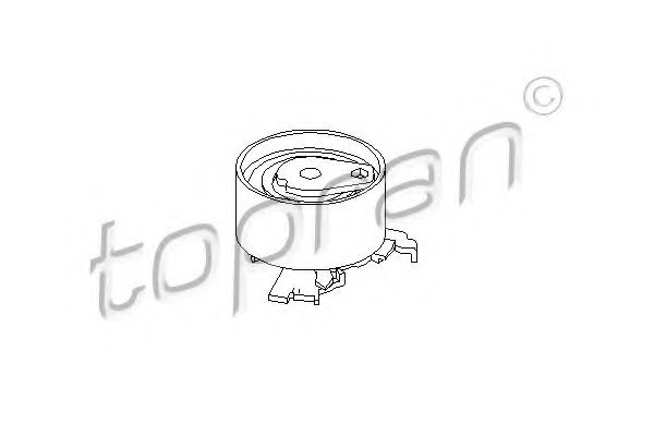 TOPRAN 205 555 Натяжной ролик, ремень ГРМ для OPEL FRONTERA B (Опель Фронтера б) TOPRAN 205 555 Натяжной ролик, ремень ГРМ для OPEL FRONTERA B (Опель Фронтера б)