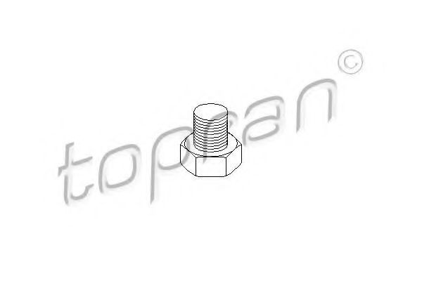 TOPRAN 206 554 Резьбовая пробка, масляный поддон для OPEL FRONTERA B (Опель Фронтера б) TOPRAN 206 554 Резьбовая пробка, масляный поддон для OPEL FRONTERA B (Опель Фронтера б)