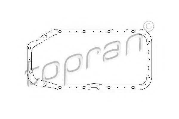 TOPRAN 201 314 Прокладка, масляный поддон для OPEL OMEGA A (Опель Омэга а) TOPRAN 201 314 Прокладка, масляный поддон для OPEL OMEGA A (Опель Омэга а)