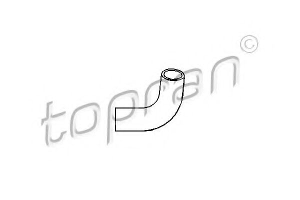 TOPRAN 206 038 Шланг, вентиляция картера для OPEL OMEGA B (Опель Омега б) TOPRAN 206 038 Шланг, вентиляция картера для OPEL OMEGA B (Опель Омега б)