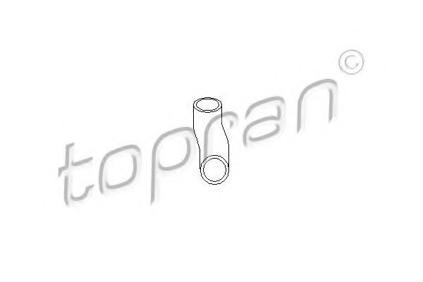 TOPRAN 206 037 Шланг, вентиляция картера для OPEL CORSA A (Опель Cорса а) TOPRAN 206 037 Шланг, вентиляция картера для OPEL CORSA A (Опель Cорса а)