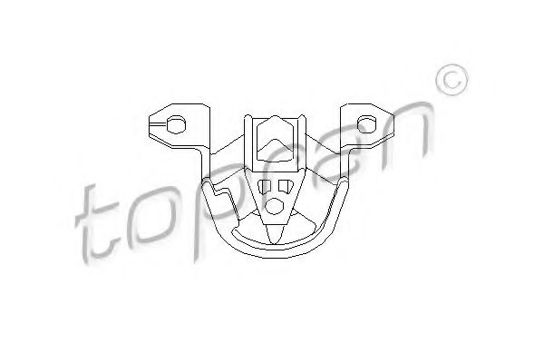 TOPRAN 201 359 Подвеска, двигатель для OPEL KADETT E COMBO (Опель Кадэтт э комбо) TOPRAN 201 359 Подвеска, двигатель для OPEL KADETT E COMBO (Опель Кадэтт э комбо)