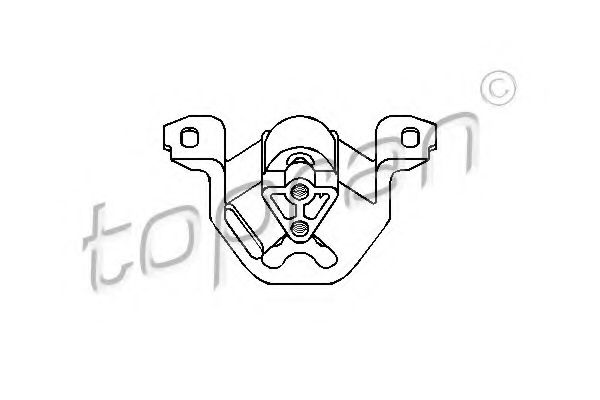 TOPRAN 201 368 Подвеска, двигатель для OPEL VITA B (Опель Vита б) TOPRAN 201 368 Подвеска, двигатель для OPEL VITA B (Опель Vита б)