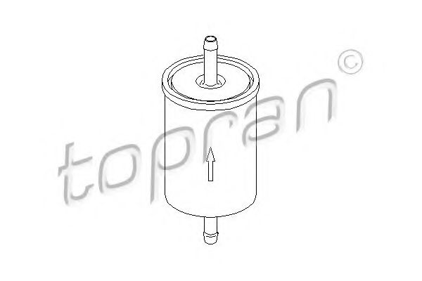 TOPRAN 201 621 Топливный фильтр для OPEL OMEGA A (Опель Омэга а) TOPRAN 201 621 Топливный фильтр для OPEL OMEGA A (Опель Омэга а)