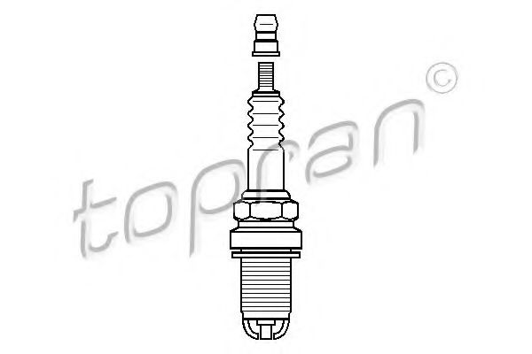 TOPRAN 205 037 Свеча зажигания 