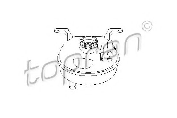 TOPRAN 202 259 Компенсационный бак, охлаждающая жидкость для OPEL CORSA B (Опель Корса б) TOPRAN 202 259 Компенсационный бак, охлаждающая жидкость для OPEL CORSA B (Опель Корса б)