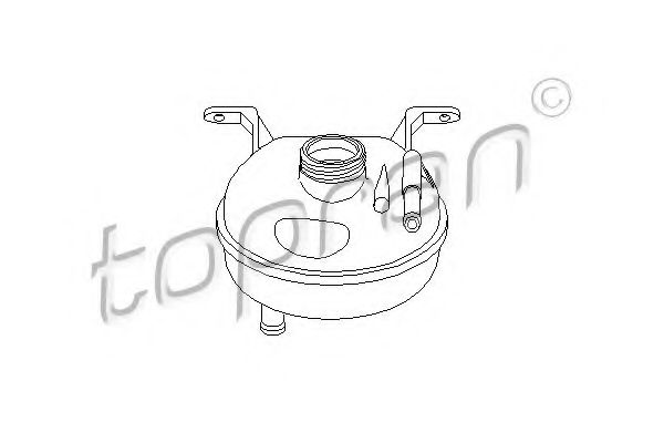 TOPRAN 202 251 Компенсационный бак, охлаждающая жидкость для OPEL CORSA B (Опель Корса б) TOPRAN 202 251 Компенсационный бак, охлаждающая жидкость для OPEL CORSA B (Опель Корса б)