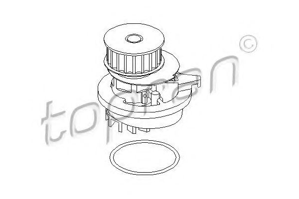 TOPRAN 202 272 Водяной насос для OPEL OMEGA A (Опель Омэга а) TOPRAN 202 272 Водяной насос для OPEL OMEGA A (Опель Омэга а)