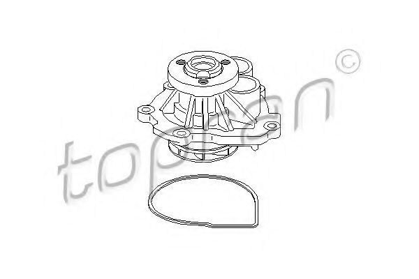TOPRAN 207 158 Водяной насос для OPEL MOKKA (Опель Мокка) TOPRAN 207 158 Водяной насос для OPEL MOKKA (Опель Мокка)
