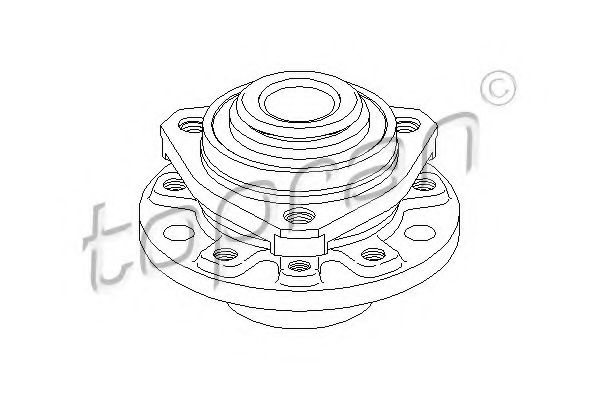 TOPRAN 205 768 Ступица колеса для OPEL (Опель) TOPRAN 205 768 Ступица колеса для OPEL (Опель)
