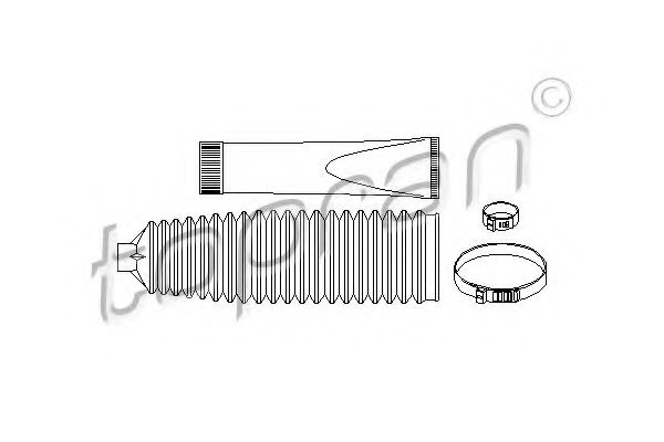 TOPRAN 206 632 Комплект пылника, рулевое управление для OPEL (Опель) TOPRAN 206 632 Комплект пылника, рулевое управление для OPEL (Опель)