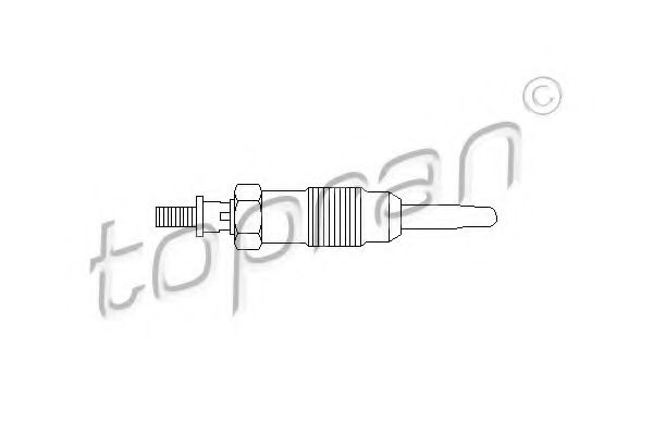 TOPRAN 300 848 Свеча накаливания для FORD FIESTA (Форд Фиэста) TOPRAN 300 848 Свеча накаливания для FORD FIESTA (Форд Фиэста)