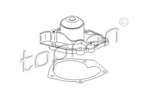 TOPRAN 207 099 Водяной насос для RENAULT LAGUNA III ER (Рено Лагуна 3 ер) TOPRAN 207 099 Водяной насос для RENAULT LAGUNA III ER (Рено Лагуна 3 ер)