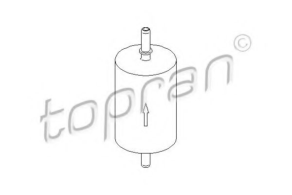 TOPRAN 207 024 Топливный фильтр для RENAULT (Рено) TOPRAN 207 024 Топливный фильтр для RENAULT (Рено)