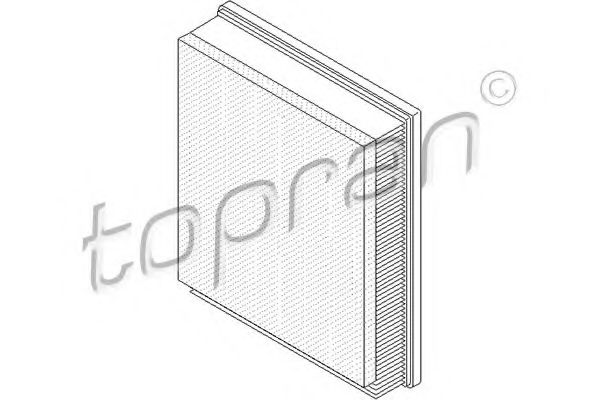 TOPRAN 207 542 Воздушный фильтр для RENAULT (Рено) TOPRAN 207 542 Воздушный фильтр для RENAULT (Рено)