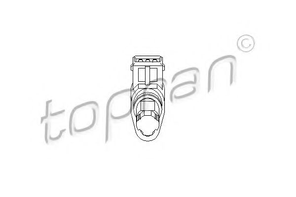 TOPRAN 207 504 Датчик частоты вращения, управление двигателем для OPEL (Опель) TOPRAN 207 504 Датчик частоты вращения, управление двигателем для OPEL (Опель)