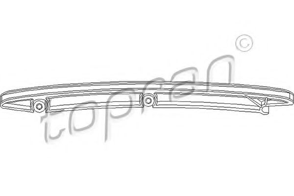 TOPRAN 205 559 Планка успокоителя, цепь привода для OPEL ADAM (Опель Адам) TOPRAN 205 559 Планка успокоителя, цепь привода для OPEL ADAM (Опель Адам)