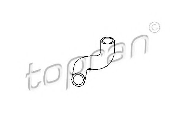 TOPRAN 206 029 Шланг, вентиляция картера для OPEL OMEGA B (Опель Омега б) TOPRAN 206 029 Шланг, вентиляция картера для OPEL OMEGA B (Опель Омега б)