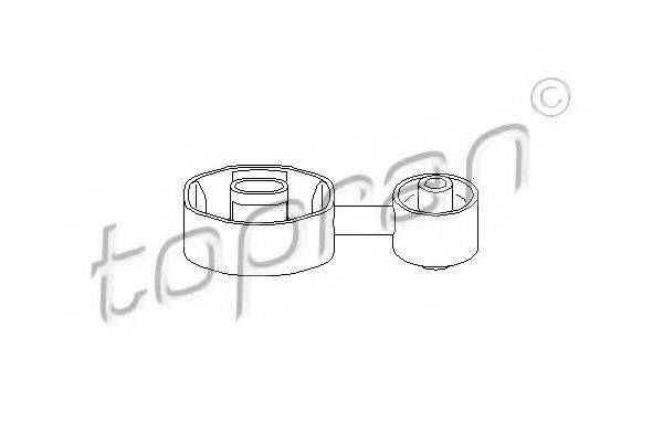 TOPRAN 205 621 Подвеска, двигатель для OPEL VECTRA B (Опель Вектра б) TOPRAN 205 621 Подвеска, двигатель для OPEL VECTRA B (Опель Вектра б)