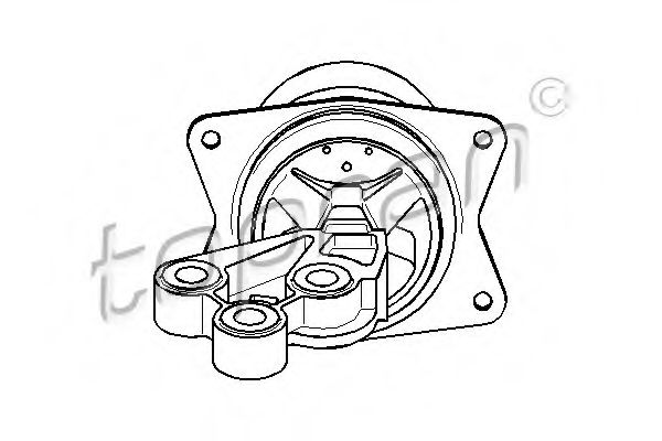 TOPRAN 206 576 Подвеска, двигатель для OPEL SIGNUM (Опель Сигнум) TOPRAN 206 576 Подвеска, двигатель для OPEL SIGNUM (Опель Сигнум)