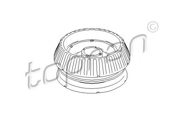 TOPRAN 301 634 Опора стойки амортизатора для FORD KA (Форд Ка) TOPRAN 301 634 Опора стойки амортизатора для FORD KA (Форд Ка)