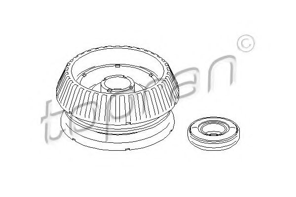 TOPRAN 300 035 Опора стойки амортизатора для FORD KA (Форд Ка) TOPRAN 300 035 Опора стойки амортизатора для FORD KA (Форд Ка)