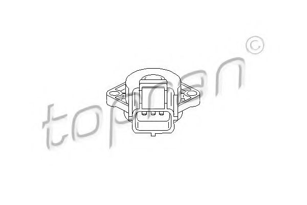 TOPRAN 301 903 Датчик, положение дроссельной заслонки для FORD PUMA (Форд Пума) TOPRAN 301 903 Датчик, положение дроссельной заслонки для FORD PUMA (Форд Пума)