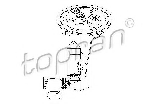 TOPRAN 302 668 Топливный насос для FORD (Форд) TOPRAN 302 668 Топливный насос для FORD (Форд)