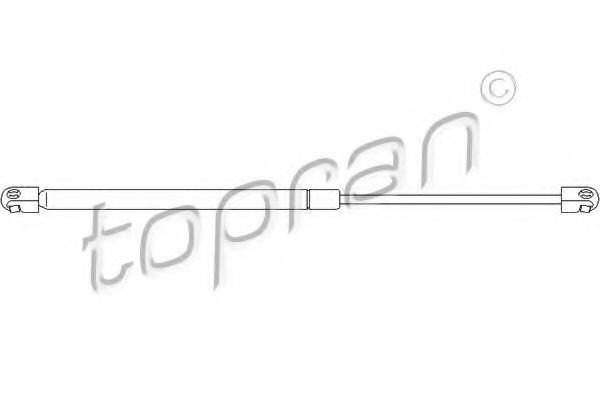 TOPRAN 301 025 Газовая пружина, крышка багажник для FORD (Форд) TOPRAN 301 025 Газовая пружина, крышка багажник для FORD (Форд)