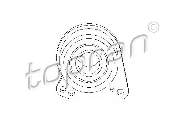 TOPRAN 302 406 Подшипник, приводной вал 