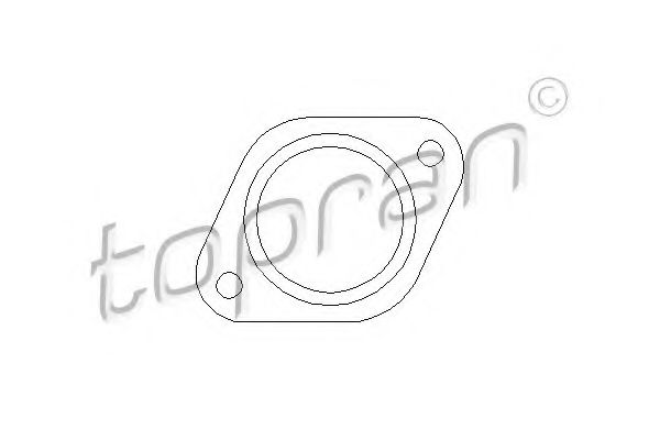TOPRAN 302 244 Прокладка, труба выхлопного газа для FORD IKON V (Форд Икон v) TOPRAN 302 244 Прокладка, труба выхлопного газа для FORD IKON V (Форд Икон v)