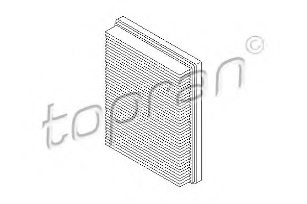 TOPRAN 302 124 Воздушный фильтр для FORD FIESTA V (Форд Фиеста 5) TOPRAN 302 124 Воздушный фильтр для FORD FIESTA V (Форд Фиеста 5)