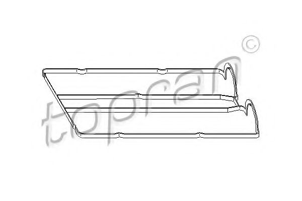 TOPRAN 301 878 Прокладка, крышка головки цилиндра для FORD FIESTA VI (Форд Фиеста 6) TOPRAN 301 878 Прокладка, крышка головки цилиндра для FORD FIESTA VI (Форд Фиеста 6)