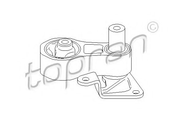 TOPRAN 302 762 Подвеска, ступенчатая коробка передач для FORD FUSION (Форд Фьюжн) TOPRAN 302 762 Подвеска, ступенчатая коробка передач для FORD FUSION (Форд Фьюжн)