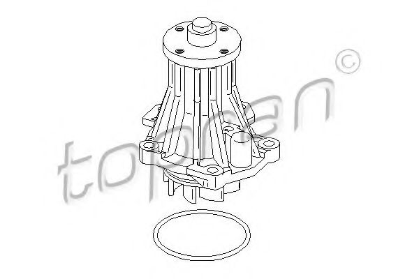 TOPRAN 302 424 Водяной насос для FORD GRANADA III (Форд Гранада 3) TOPRAN 302 424 Водяной насос для FORD GRANADA III (Форд Гранада 3)