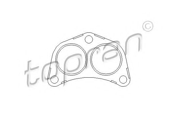 TOPRAN 300 134 Прокладка, труба выхлопного газа для FORD ORION II (Форд Орион 2) TOPRAN 300 134 Прокладка, труба выхлопного газа для FORD ORION II (Форд Орион 2)