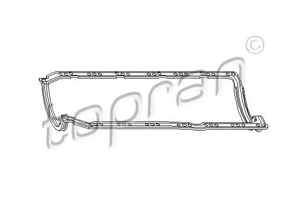 TOPRAN 302 349 Прокладка, масляный поддон для FORD FIESTA (Форд Фиэста) TOPRAN 302 349 Прокладка, масляный поддон для FORD FIESTA (Форд Фиэста)