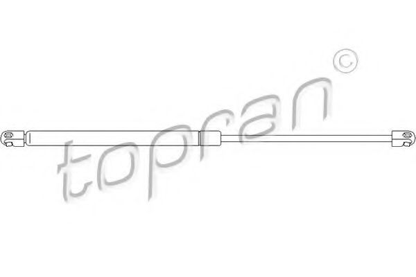 TOPRAN 302 362 Газовая пружина, крышка багажник для FORD (Форд) TOPRAN 302 362 Газовая пружина, крышка багажник для FORD (Форд)