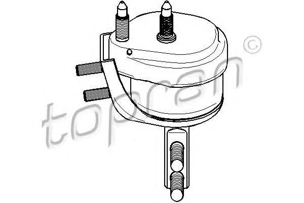 TOPRAN 301 812 Подвеска, двигатель для FORD ESCORT VI (Форд Эскорт 6) TOPRAN 301 812 Подвеска, двигатель для FORD ESCORT VI (Форд Эскорт 6)