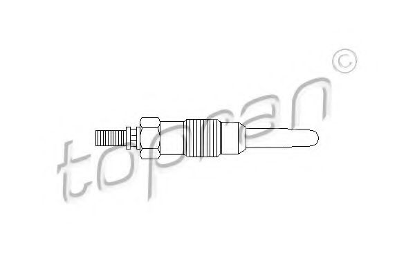 TOPRAN 400 446 Свеча накаливания для MERCEDESBENZ (Мерседес бенц) TOPRAN 400 446 Свеча накаливания для MERCEDESBENZ (Мерседес бенц)