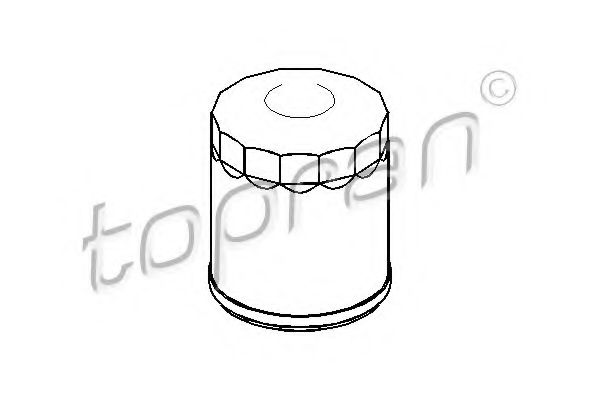 TOPRAN 400 992 Масляный фильтр 