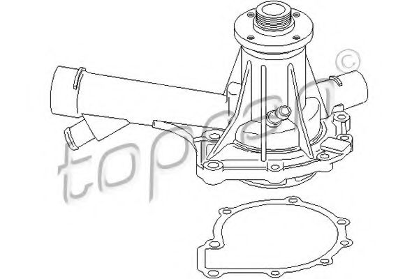 TOPRAN 400 415 Водяной насос для MERCEDES-BENZ CLK (Мэрcэдэс-бэнз Слк) TOPRAN 400 415 Водяной насос для MERCEDES-BENZ CLK (Мэрcэдэс-бэнз Слк)