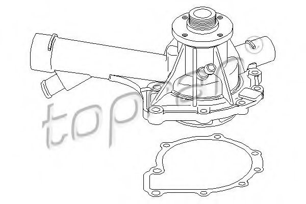 TOPRAN 400 406 Водяной насос для MERCEDES-BENZ C-CLASS (Мэрcэдэс-бэнз С класс) TOPRAN 400 406 Водяной насос для MERCEDES-BENZ C-CLASS (Мэрcэдэс-бэнз С класс)