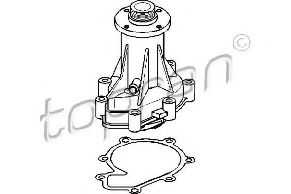 TOPRAN 400 412 Водяной насос для MERCEDES-BENZ E-CLASS (Мэрcэдэс-бэнз Е класс) TOPRAN 400 412 Водяной насос для MERCEDES-BENZ E-CLASS (Мэрcэдэс-бэнз Е класс)