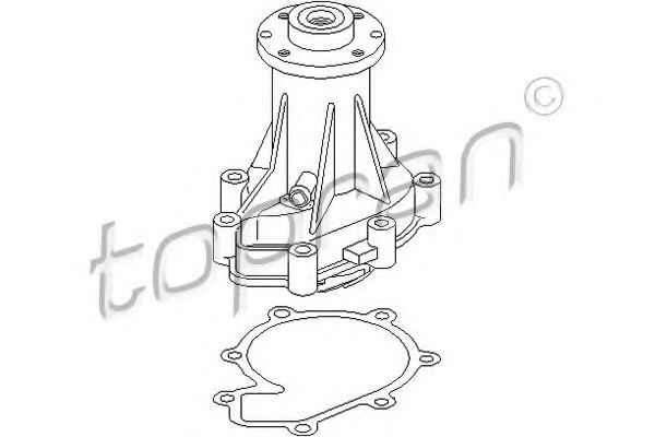 TOPRAN 400 401 Водяной насос для MERCEDES-BENZ C-CLASS (Мэрcэдэс-бэнз С класс) TOPRAN 400 401 Водяной насос для MERCEDES-BENZ C-CLASS (Мэрcэдэс-бэнз С класс)